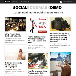 Social Bookmark Script